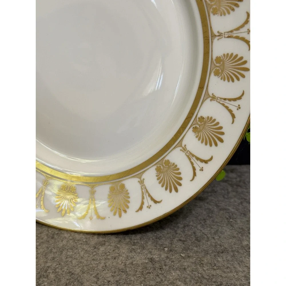 Richard Ginori POMPEII Gold 10‎ in Dinner Plate Italy